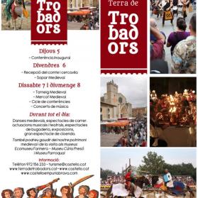 XXII Festival Terra de Trobadors from 5 to 8th of September 2013