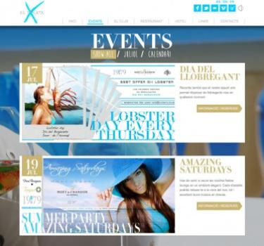Website - El Pirata Beach Club