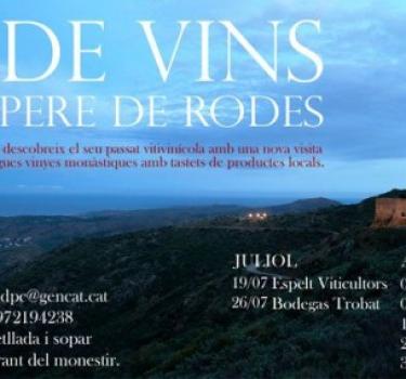 Primera edición de “Nit de Vins” en Sant Pere de Rodes