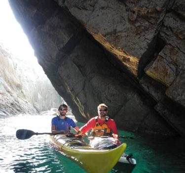 Kayak en la Costa Brava