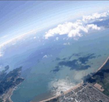 The Bay of Roses recognized as one of the most beautiful in the world