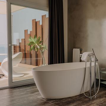 Bathtub Penthouse Suite
