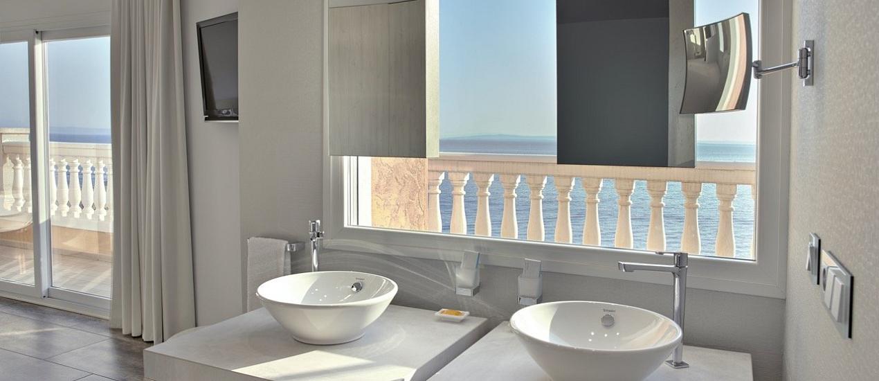 Penthouse Suite mit Meerblick